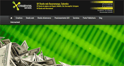 Desktop Screenshot of creativosservices.com